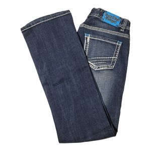 Rock & Roll Cowgirl Jeans Women's Size 31x32.5* Low Rise Dark Wash Western Denim